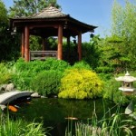 Beautiful Japanese Garden Im Japanischen Garten spielt Wasser eine wichtige Rolle