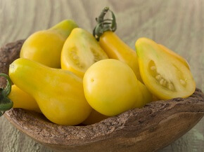 Gelbe Tomaten in Birnenform © Vesna Cvorovic - Fotolia.com
